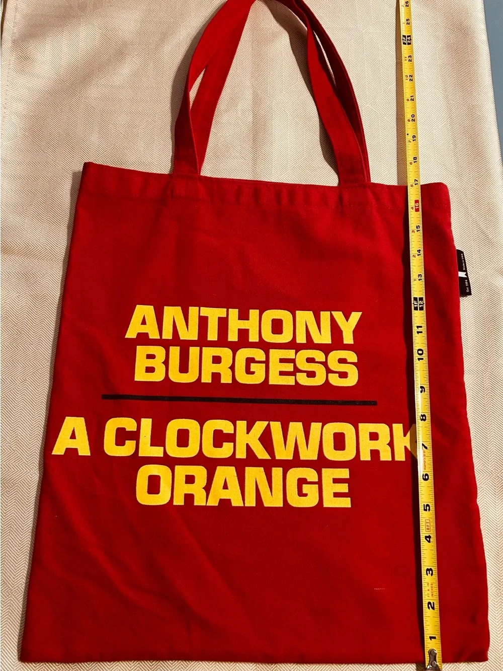 Out of Print A Clockwork Orange Canvas Tote Bag Stanley Kubrick Bookish
